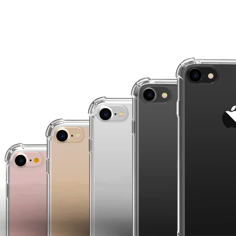 Силиконовый чехол для телефона air bag anti fall мобильный телефон iPhone 6 6s 7 8 splus x xs max