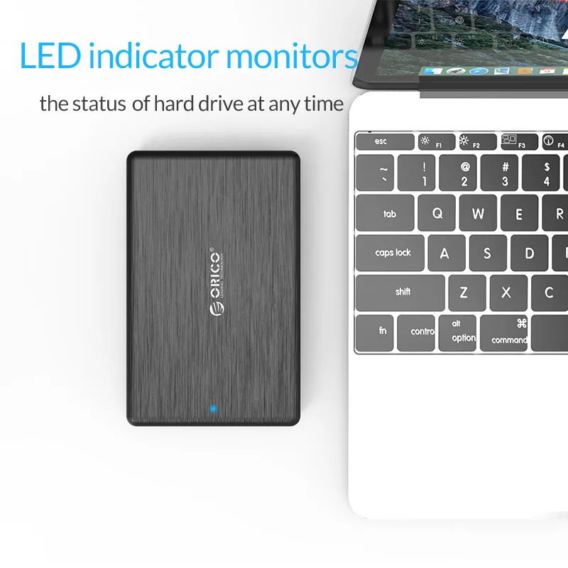 Чехол ORICO для внешнего жесткого диска 2 5 дюйма USB SSD Type C Gen2 высокоскоростной чехол 7