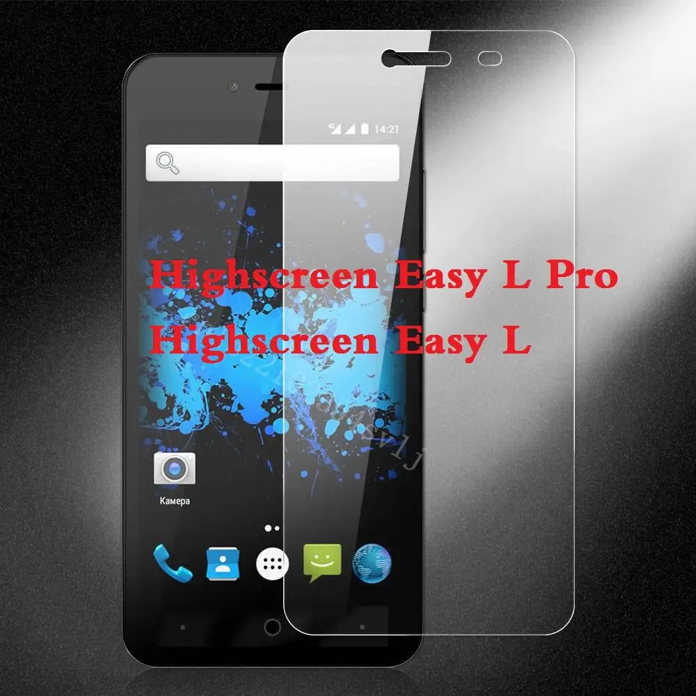 Закаленное стекло для экрана High screen Easy L Pro протектор 2.5D 9H Взрывозащищенная