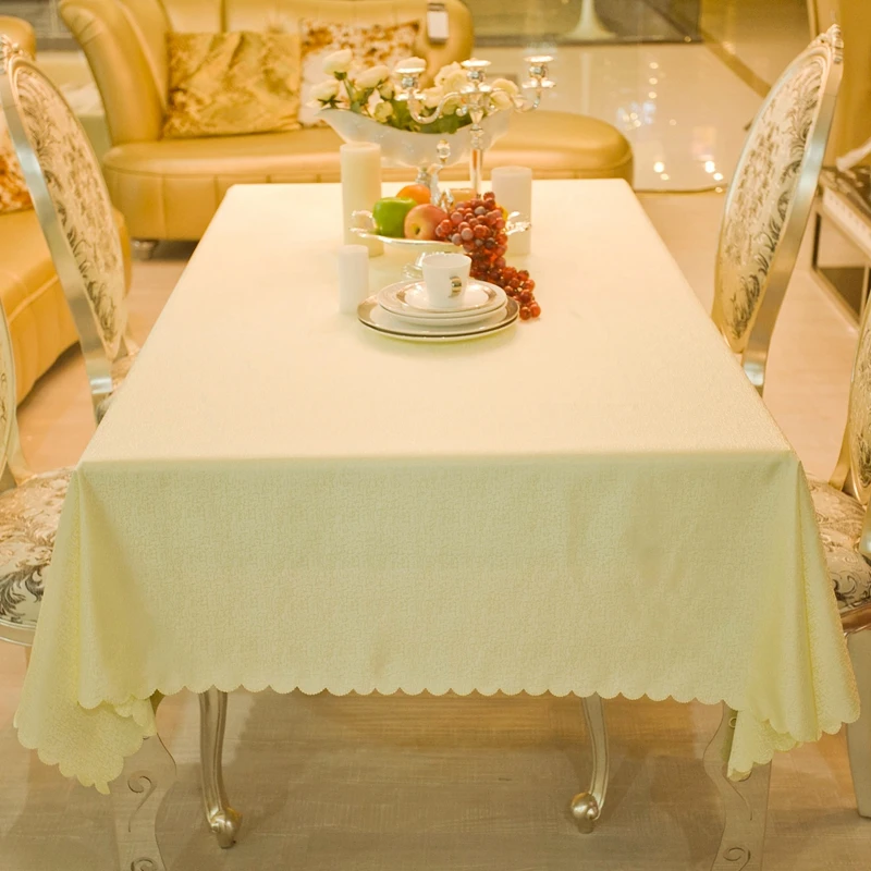 Европейский западный стиль прямоугольник маленький полиэстер Добби красный