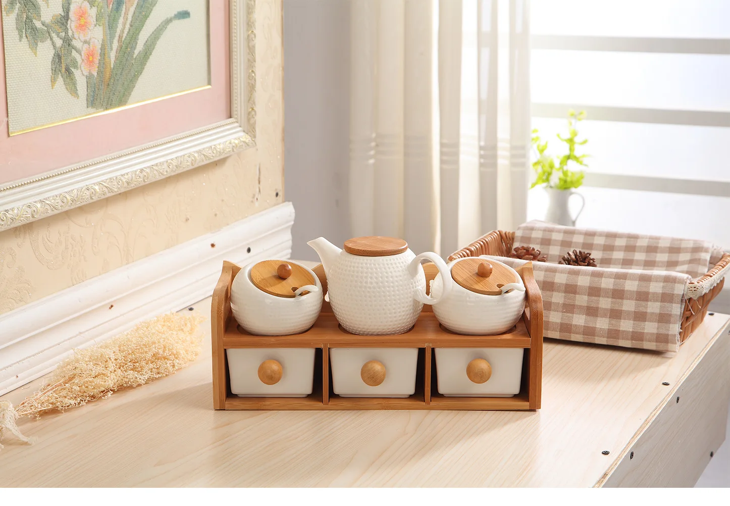 Континентальная керамическая бутылка для приправ msg соль перец горшок кухонные