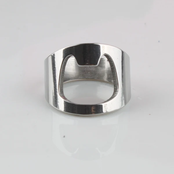 Beer bottle opener rings 316L Stainless Steel finger ring men women jewelry wholesale | Украшения и аксессуары