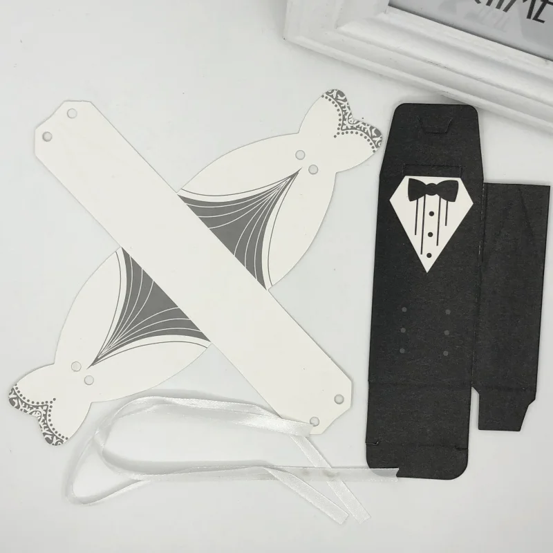 2018 New Free Shipping Hot Sale 100pcs Bride and Groom Wedding Favor Boxes Gift box Candy decoracao festa wedding souvenirs | Дом и сад