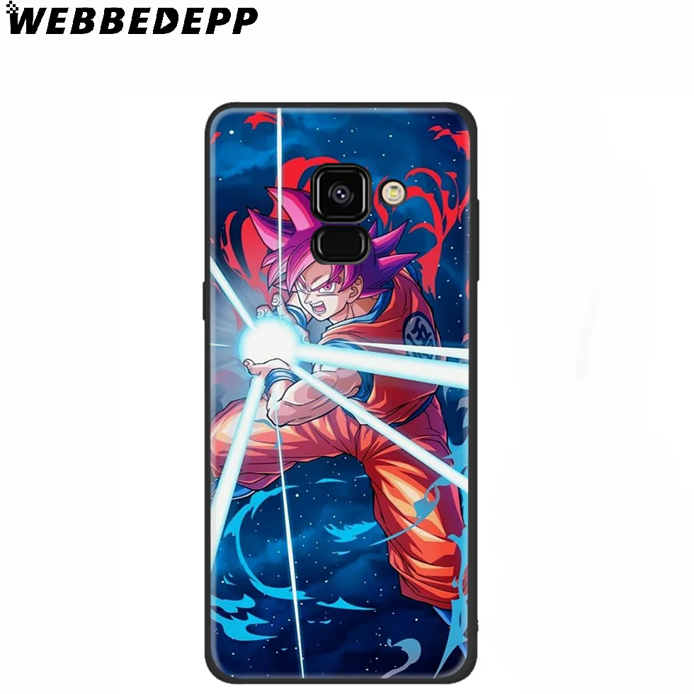 WEBBEDEPP Dragon Ball Z Goku Super Silicone Case for Samsung Galaxy A3 A5 A6 A7 A8 A9 A10 A20 A30 A40 A50 A70 M10 M20 M30 |