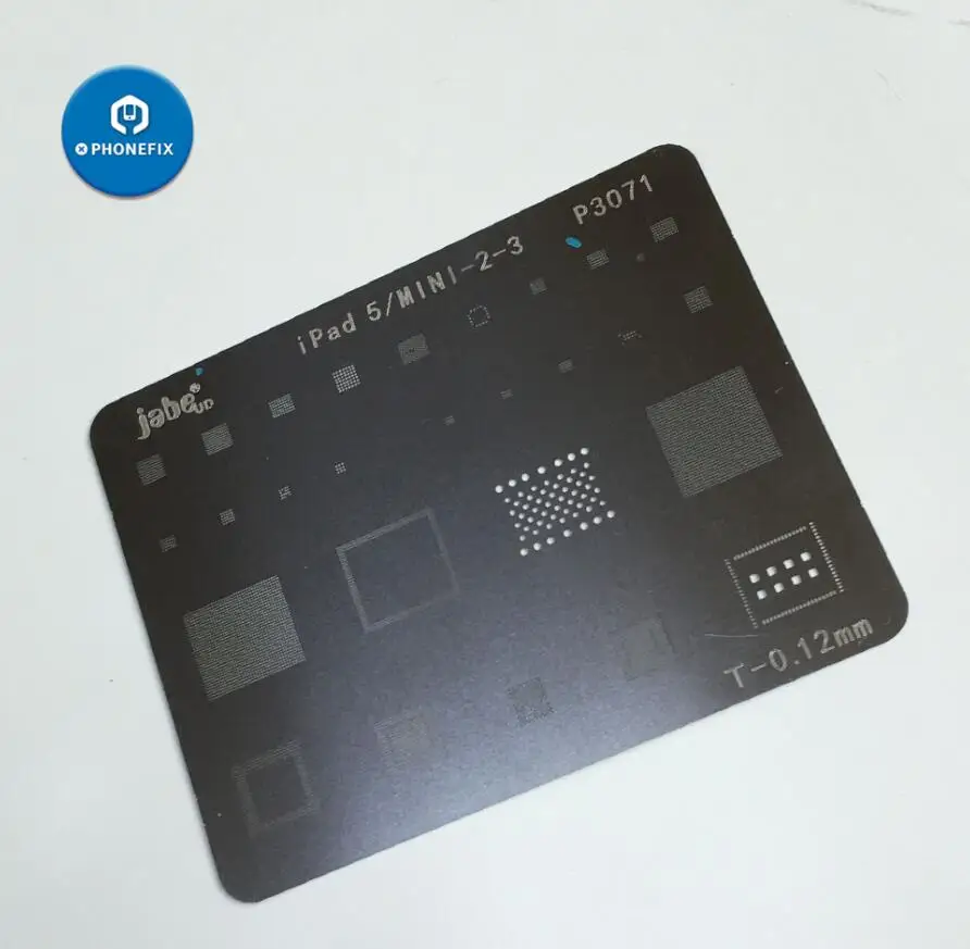 for iPad 5 mini 23 Для ipad 23456 mini1234 pro Материнская плата IC чип шариковая пайка сетка из нержавеющей стали пластина BGA трафарет пайки ремонт - Цвет: for iPad 5 mini 23