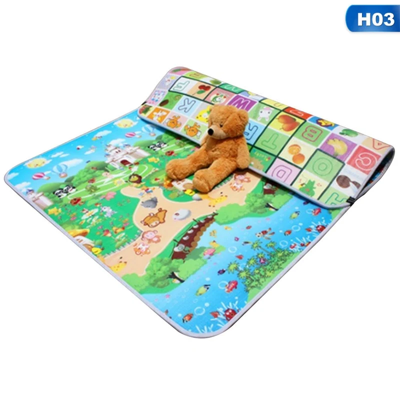 0,5*120*180 см детский игровой коврик для занятий в тренажерном зале, игровой коврик для ползания, Детский ковер, развивающий коврик с героями мультфильмов для детей, игровой коврик