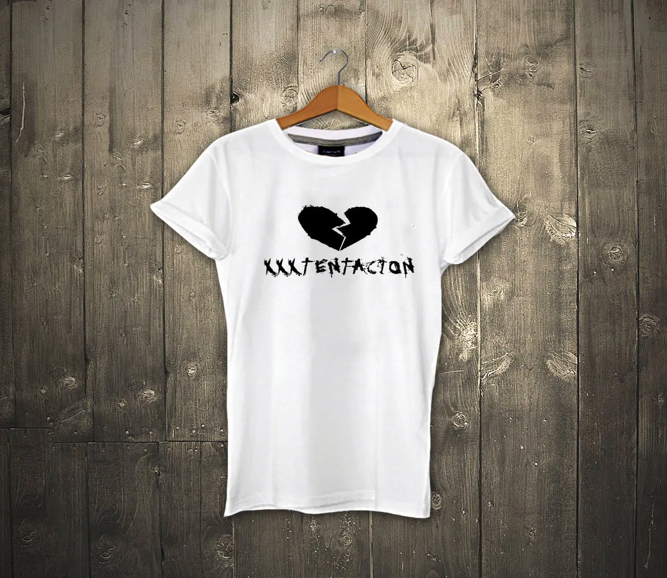 XXXTentacion футболка Heartbreak RIP 100% хлопок унисекс модный стиль Мужская Повседневная