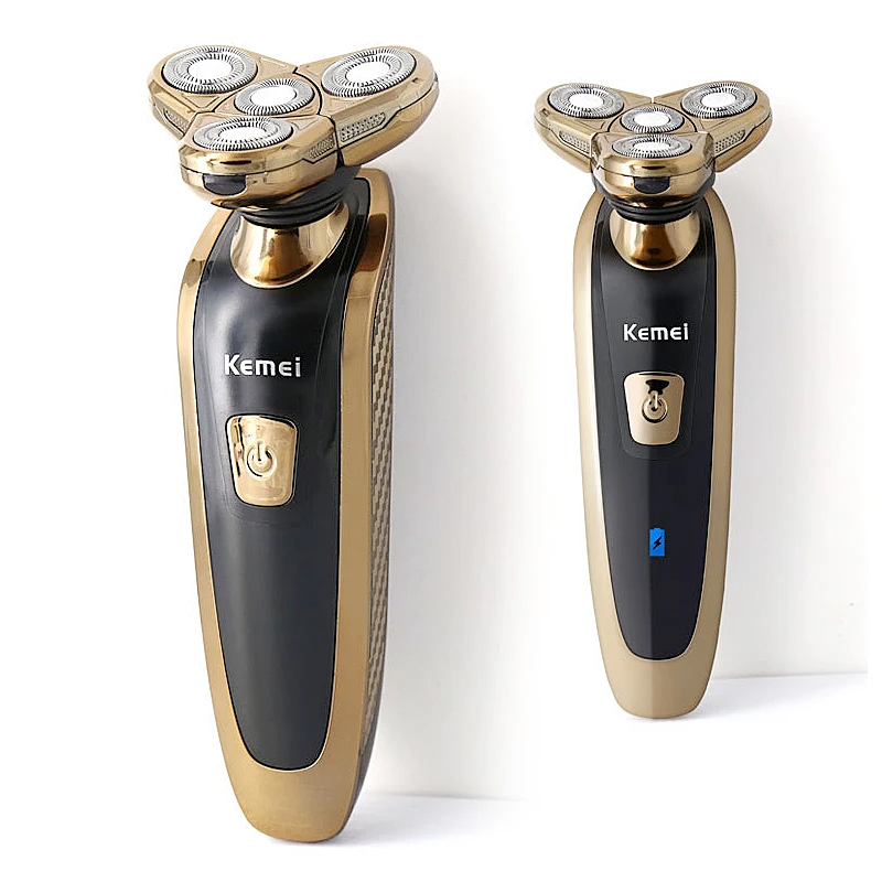 Kemei Electric Shaver Wireless Men Shaving Machine Washable Rechargeable Razor Whole Body With Comfortable System | Бытовая техника