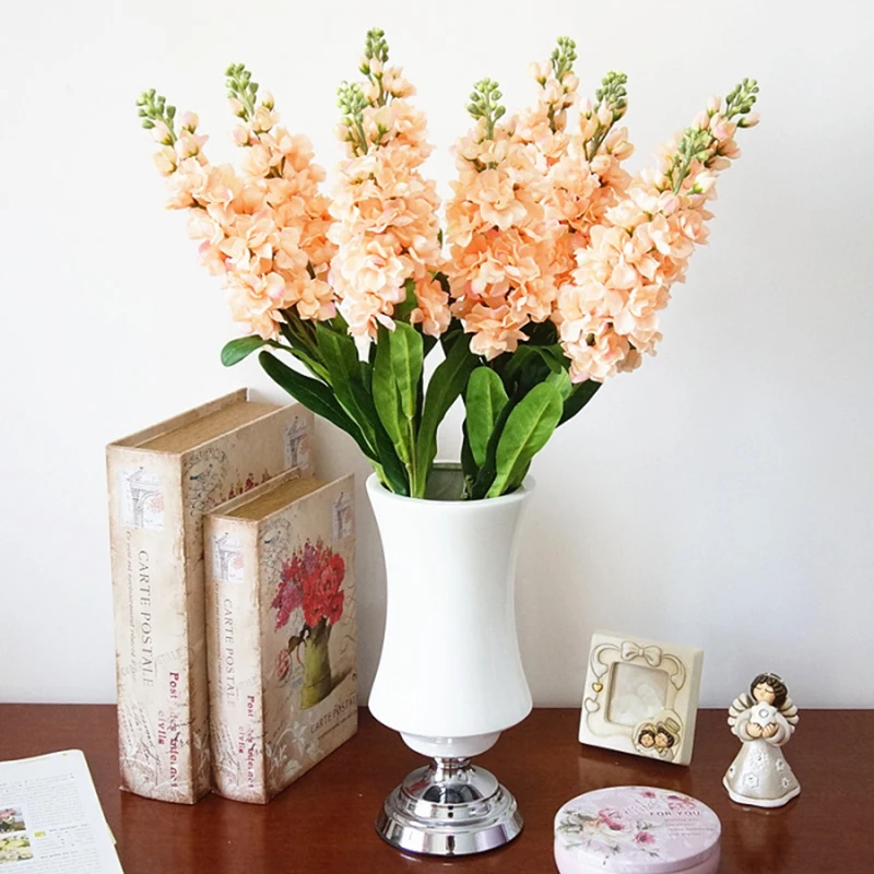 Hyacinth фиолетовый цветок искусственный шелк Искусственные цветы на день рождения