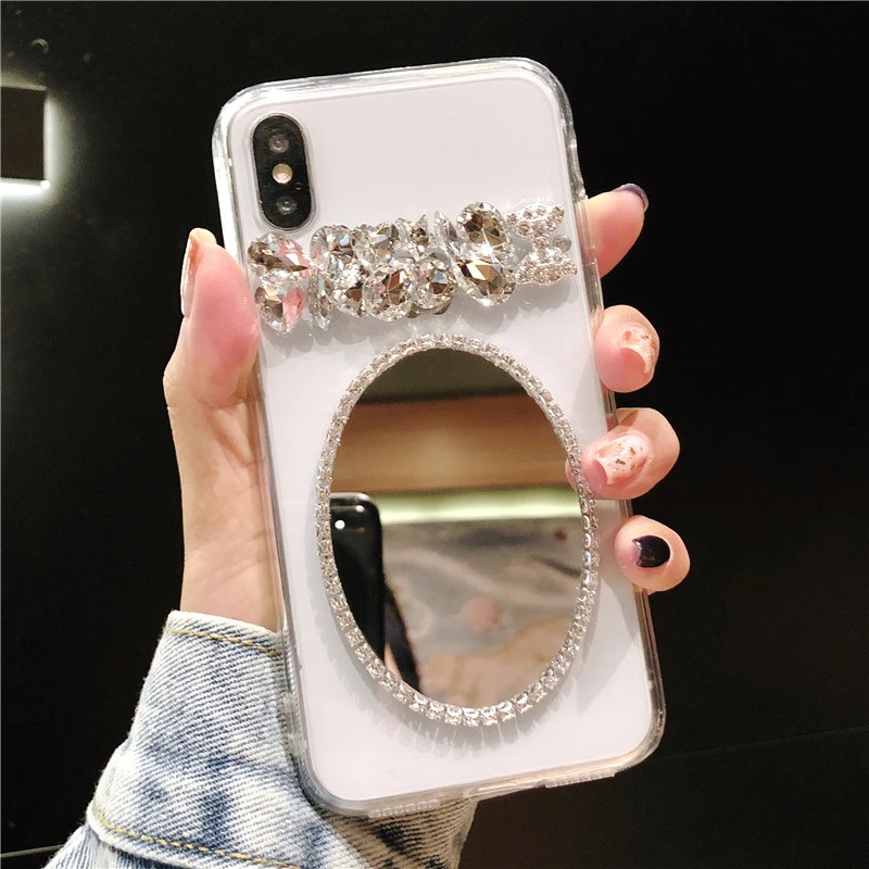 Mirror Phone Cover Case For LTV LeEco Le 2 Pro Max 3 2S S3 Woman Shiny Bling Glitter Crystal Diamond Cases |
