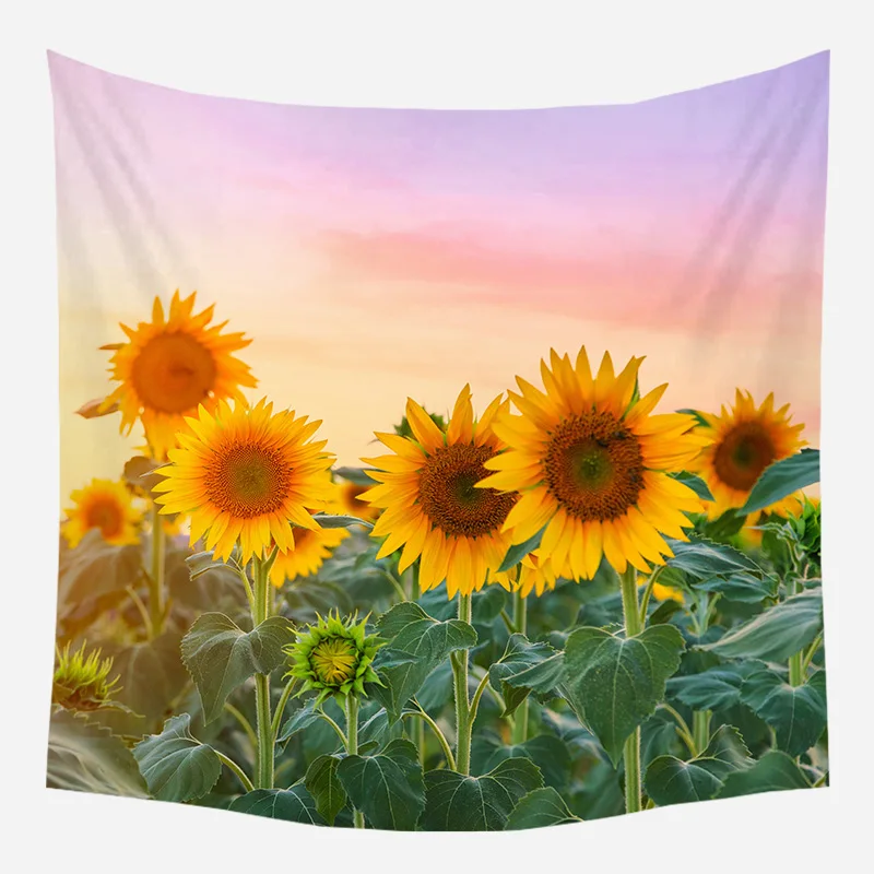 H06 mling 1pcs 95*73cm Pink Romantic Wall Cloth Tapestry Polyester Hanging Wall Carpet Decorative Tablecloth Blanket Home Decor - Цвет: H06