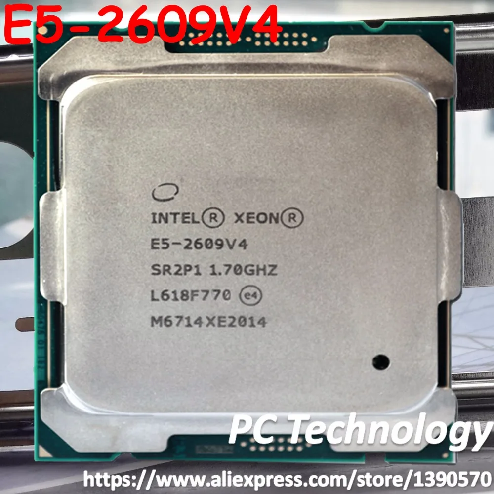 Оригинальный процессор Intel Xeon E5 2609V4 1 70 ГГц 8 ядер 20 МБ смарт кэш память 2609 V4