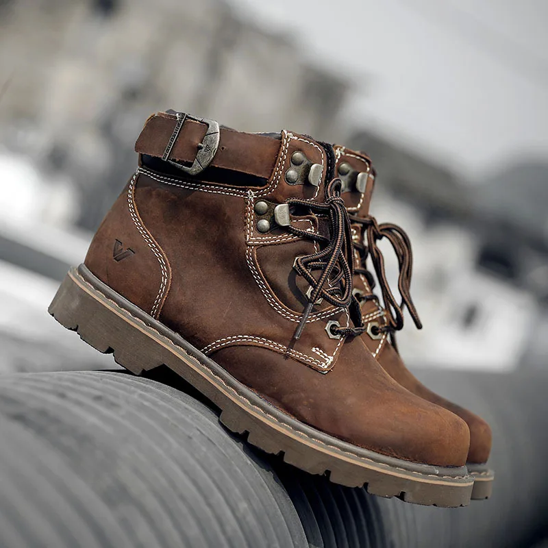 Новый стиль Martin кожа для улицы повседневная Британская Tide Boots Tooling Luxury скидка. |