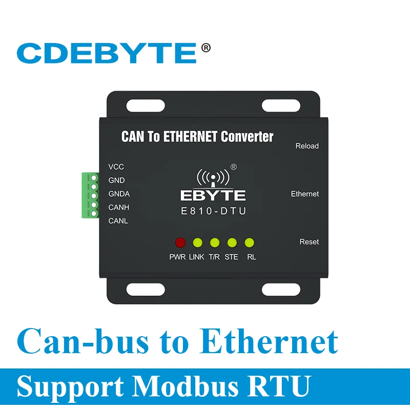 E810 DTU(CAN ETH) интерфейс Ethernet CAN Bus двухсторонняя прозрачная передача беспроводного