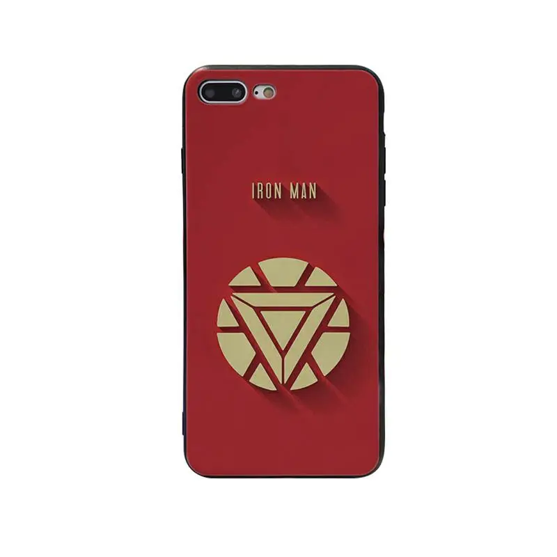Для coque iphone XR супергероев Marvel Новый чехол для X 8 плюс и 5 5S 6s 7 plus крышки мобильного
