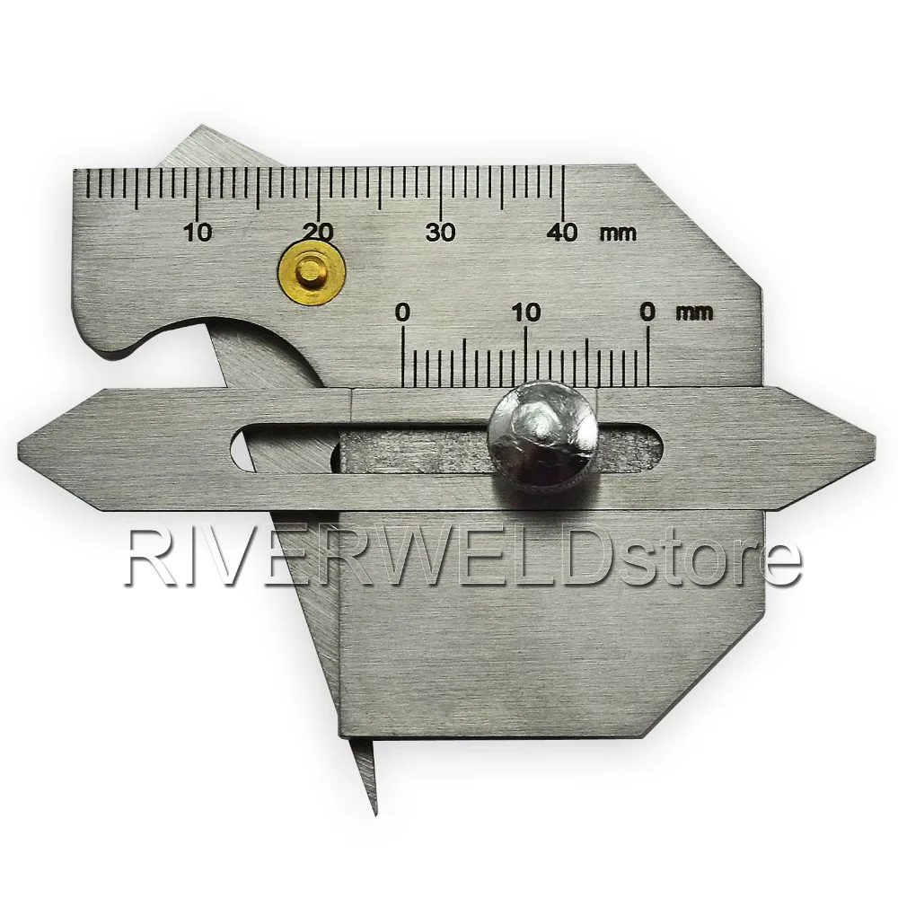 Калибр для сварки высота бусин Сварочная линейка HJC40 Метрическая|gap gages|welding gaugegauge