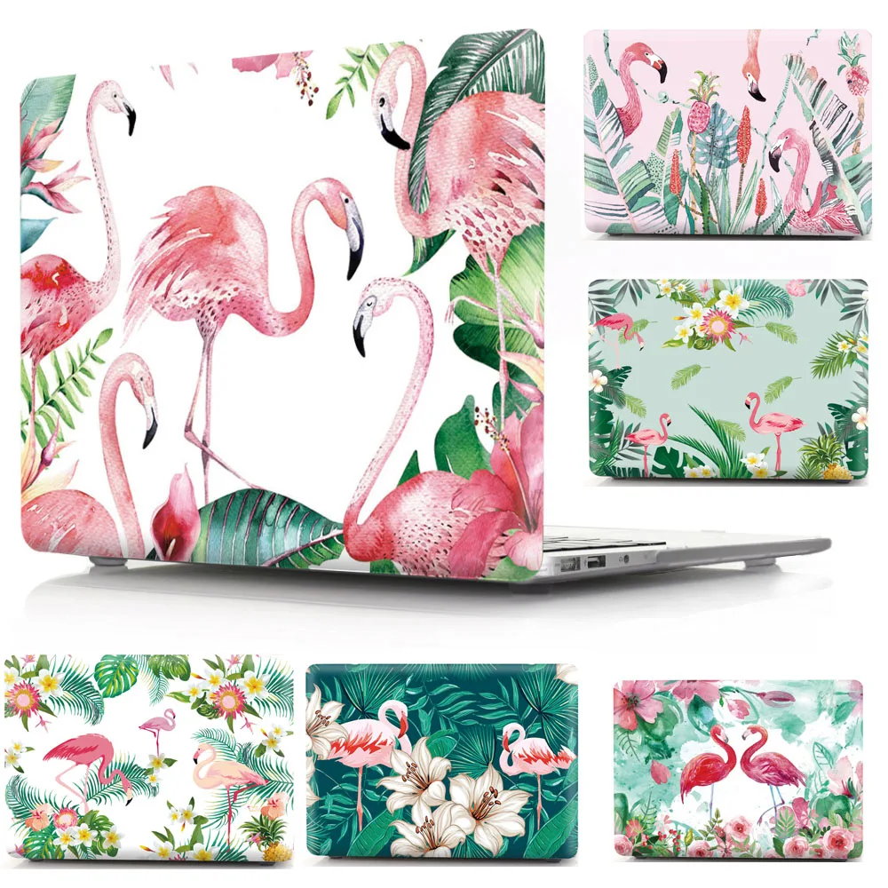 Чехол с Фламинго чехол для Apple Macbook Air Pro retina 11 12 13 15 сумка Mac book 6 3 4 дюймов защитный