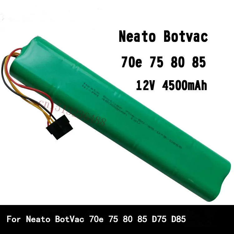 12 В 4500 мАч Сменный аккумулятор для Neato BotVac 70e 75 80 85 D75 D85 заменяет 945 0129 NX2000SCx10|battery
