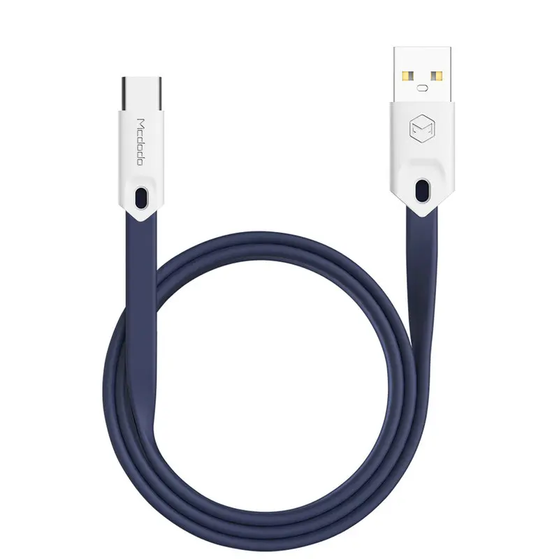 blue Mcdodo usb type-c кабель для Xiaomi Mi6 USB C кабель передачи данных для быстрой зарядки для samsung Galaxy S8 Oneplus 5t type-c кабели зарядного устройства - Цвет: blue