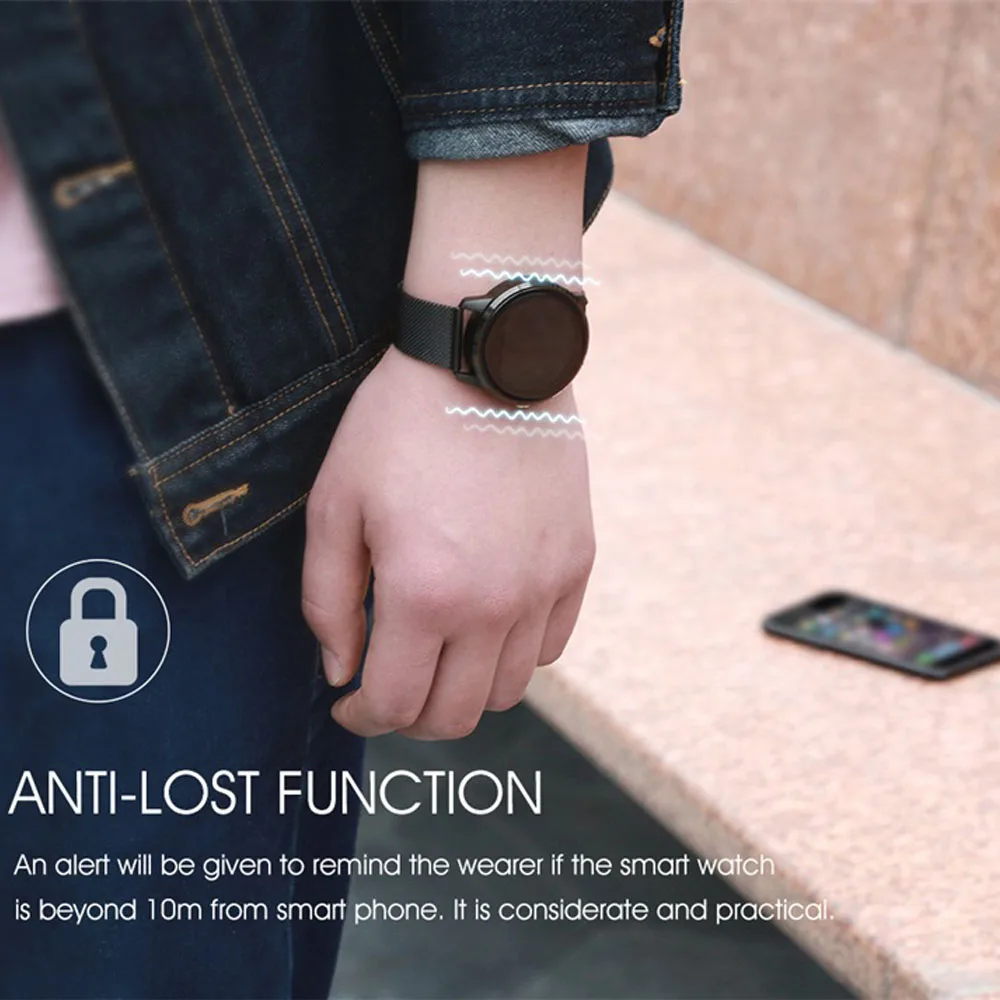 F1 Bluetooth Smart часы MTK2502 Поддержка сердечного ритма удалить HD Камера Siri голосовой