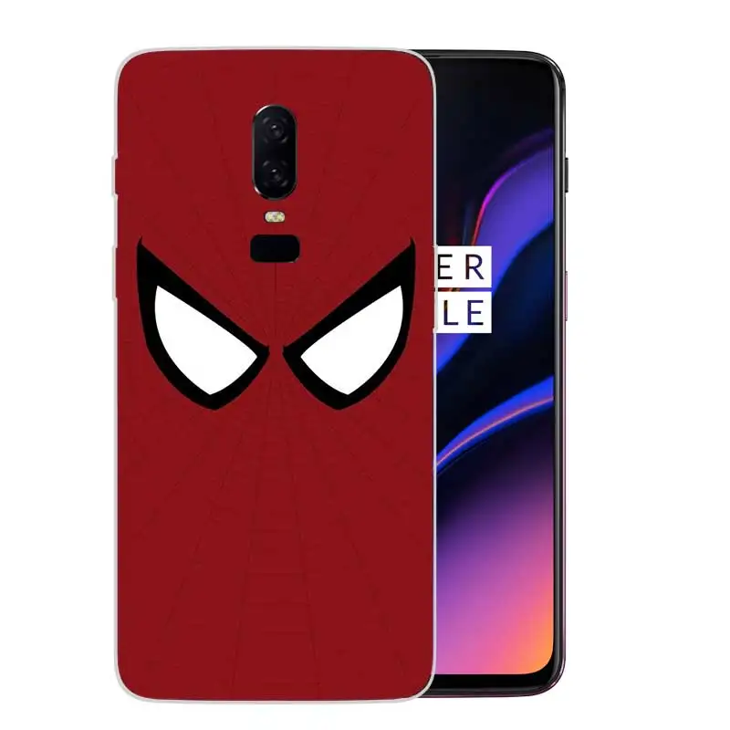 Роскошный Мягкий ТПУ силиконовый чехол для телефона OnePlus 5 5T 6T 6 матовый с принтом