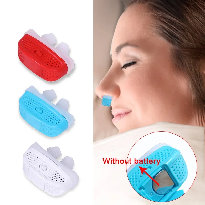 Новый Электрический силиконовый анти храп Нос остановки дыхательный аппарат