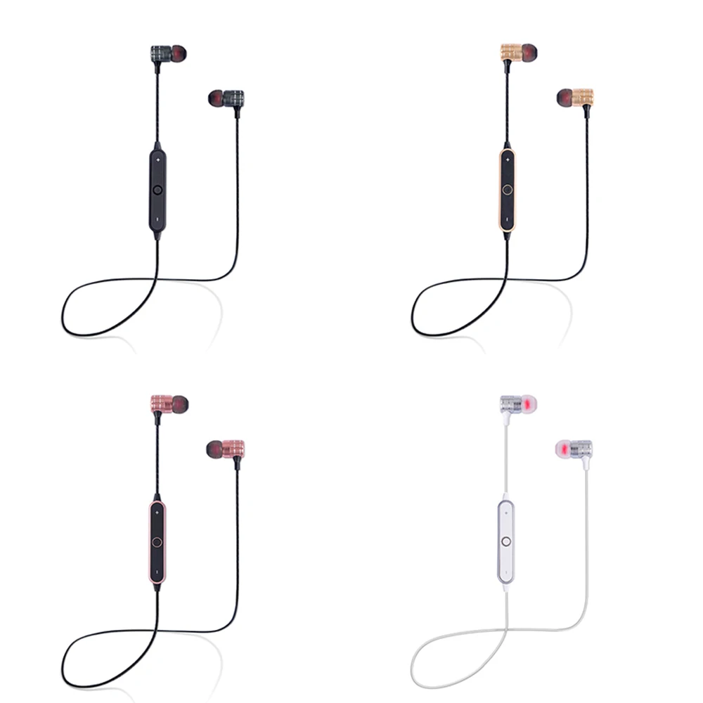 Kuman Bluetooth гарнитуры вкладыши наушники с микрофоном Super Bass Спорт гарнитура для samsung