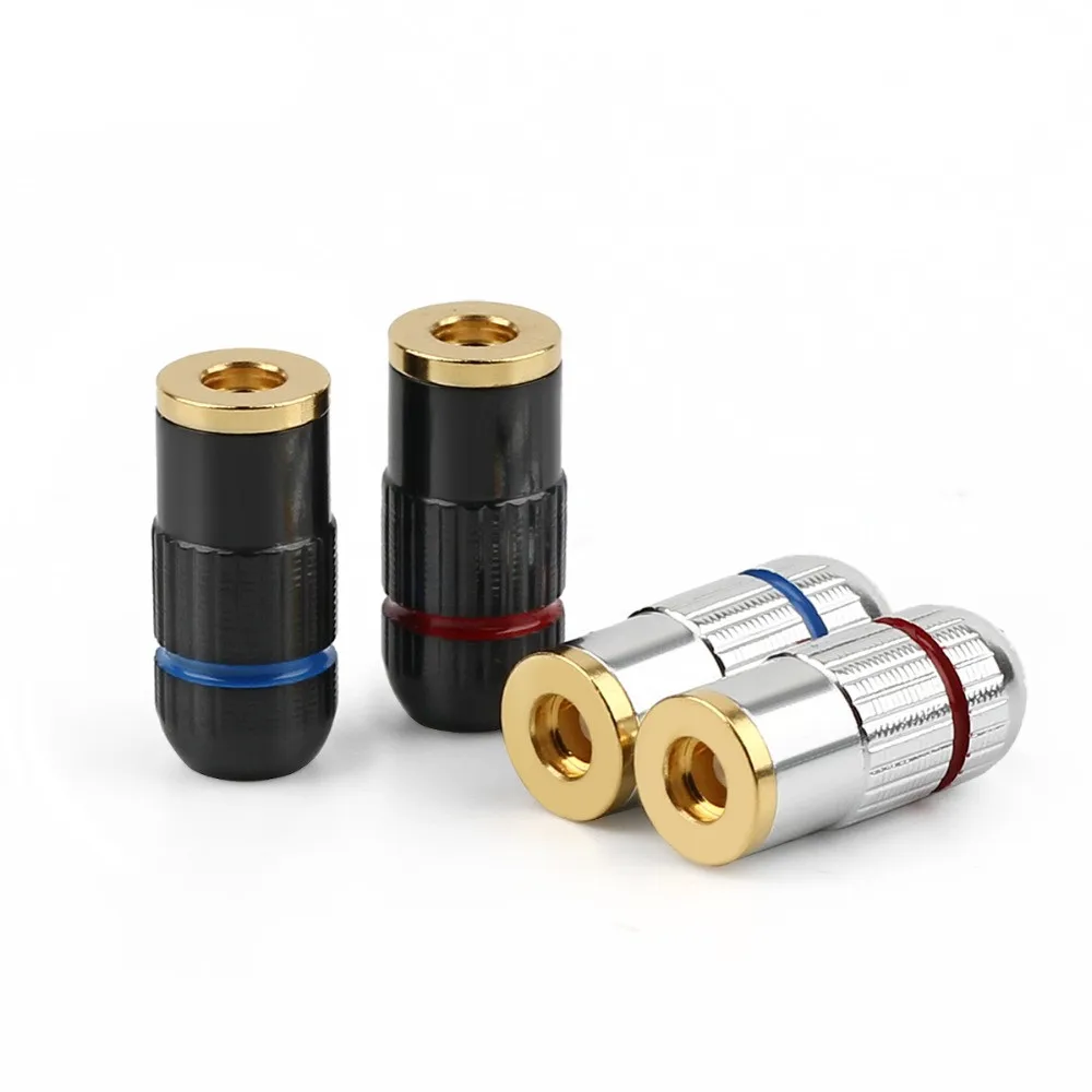 2 пары для MMCX женские наушники контактный разъем для UE900 SE535 SE215 W10 W20 W30 HiFi наушники припоя провода разъем бериллиевой меди