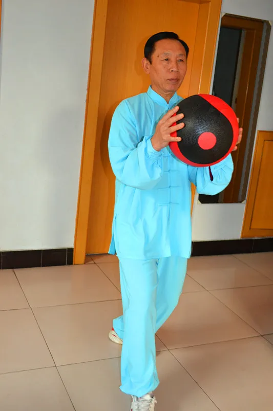 22 см 2 стандарта натуральный резиновый тай чи мяч медицинский Гравитационный