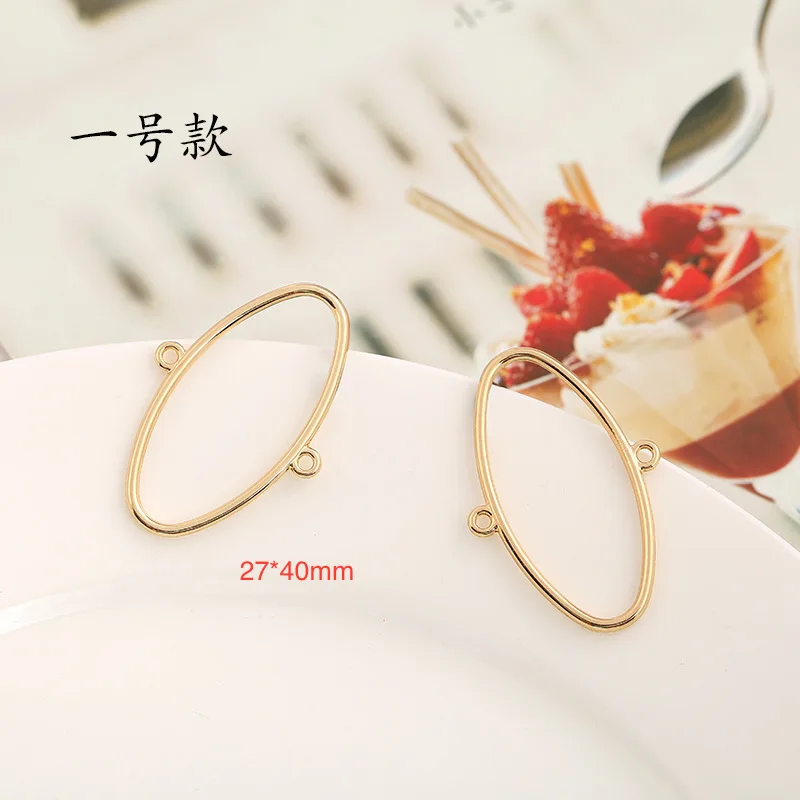 50 шт. Овальные Подвески для сережек сделай сам