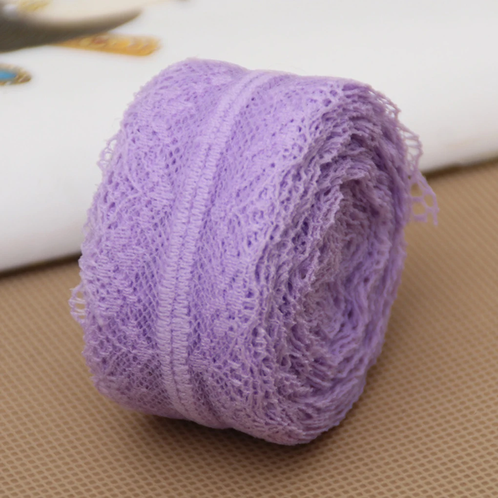 10 м/рулон двусторонней кружевной ткани DIY швейная одежда аксессуары ремесло DIY свадебное платье Декор подарочная упаковка кружевная лента