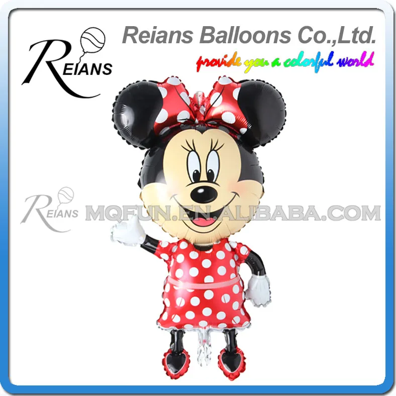 Jungle Mickey Minnie Birthday Balloon for Boy Girls Baby Shower Kids Animals Air Ballon Party Decorations Toys | Дом и сад