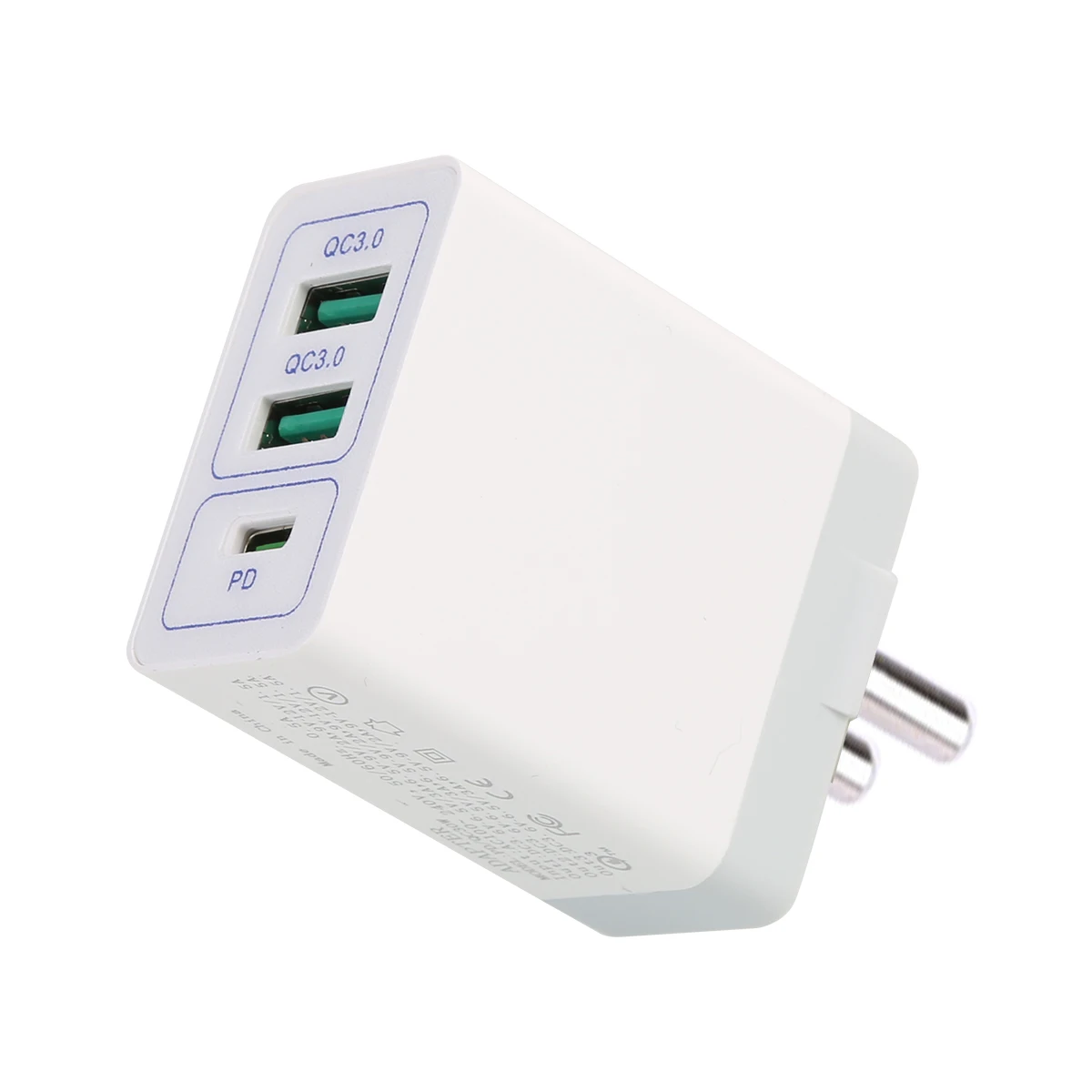 SOONHUA складной USB зарядное устройство 36 Вт 3 порта Быстрая зарядка настенные