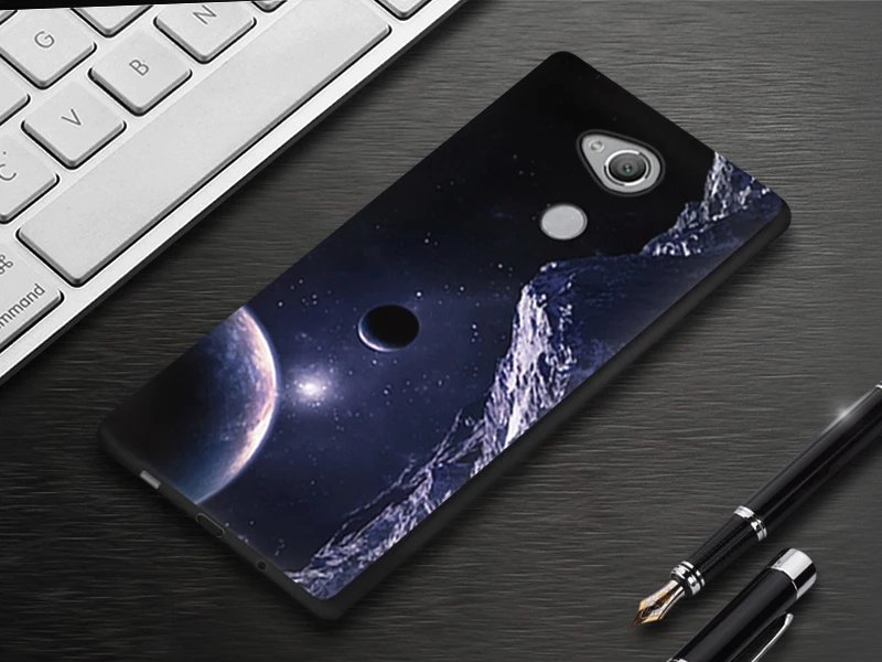 Чехол для телефона EiiMoo для Sony Xperia XA2 Plus, силиконовый мягкий чехол, чехол с милым рисунком для телефона Sony Xperia XA2 XA 2 Plus, чехол