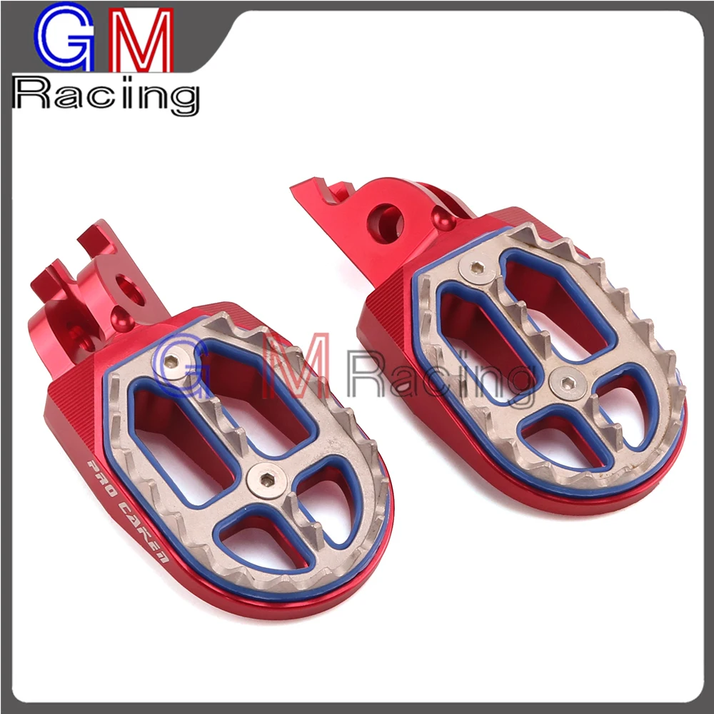 

Подножки для мотоцикла с ЧПУ, педали для ног для CR125R CR250R CRF150R CRF250R CRF250X CRF450R CRF450X CRF450RX CRF250L CRF250M