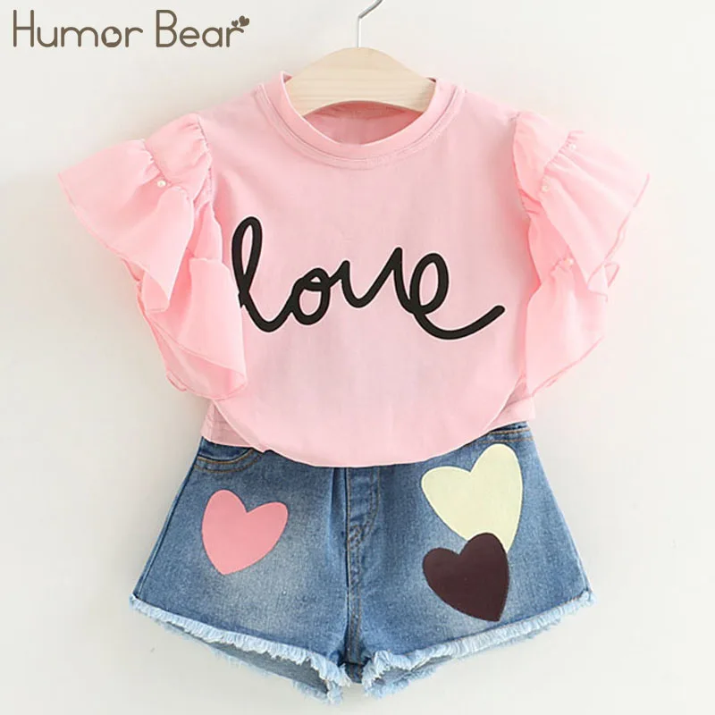 Комплект детской одежды Humor Bear комплекты одежда для девочек 2021 брендовые