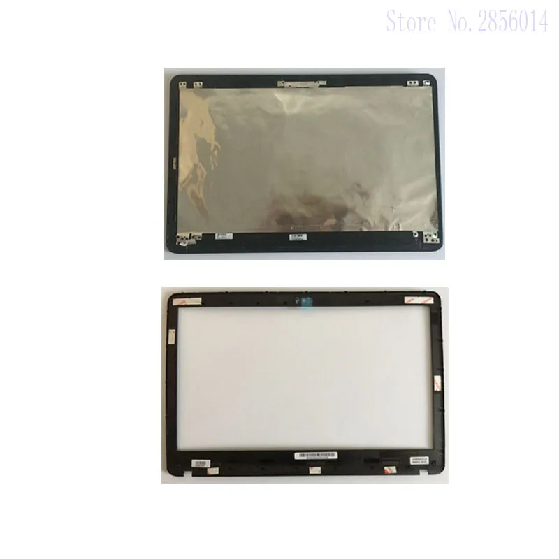 Black cover and B Чехол для sony Vaio SVF152C29V SVF153A1QT SVF152100C SVF1521Q1RW верхняя жк-крышка/ЖК-передняя рамка для ноутбука без сенсорного экрана - Цвет: Black cover and B