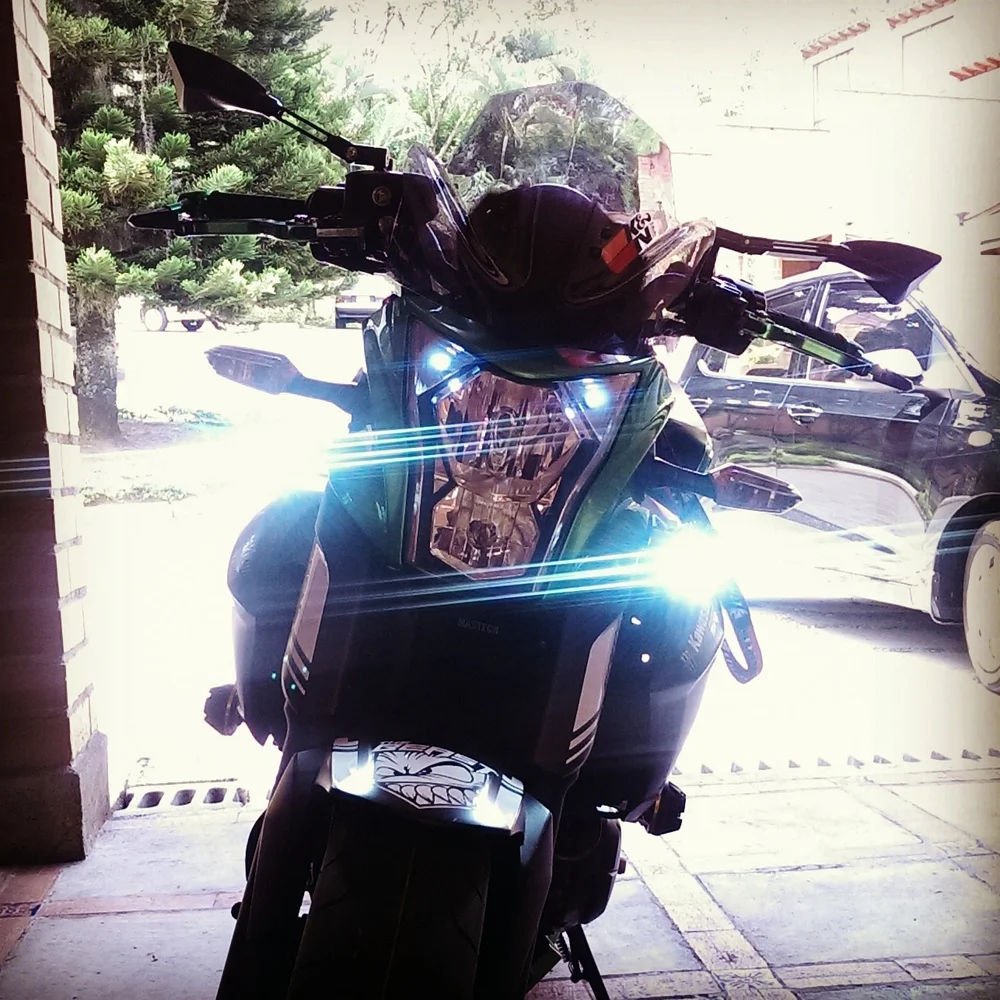 LDDCZENGHUITEC светодиодный светильник для мотоцикла головной 4 * U2 чип 20 Вт 1600 люмен