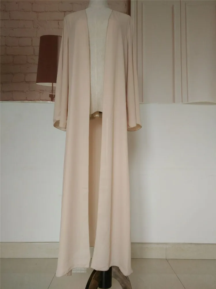 6 цветов мусульманское женское платье кардиган халат Дубай Турецкая женская