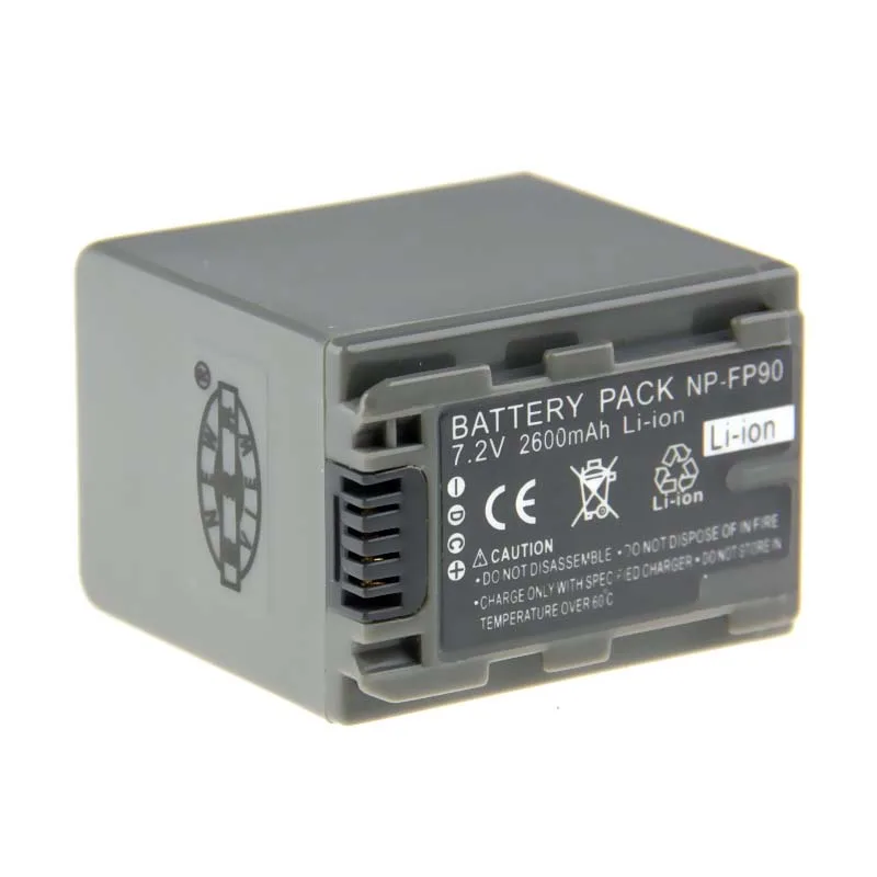Горячая 1 шт. NP-FP90 NP FP90 NPFP90 7 2 В Перезаряжаемые Цифровой Li-Ion Камера Батарея для Sony