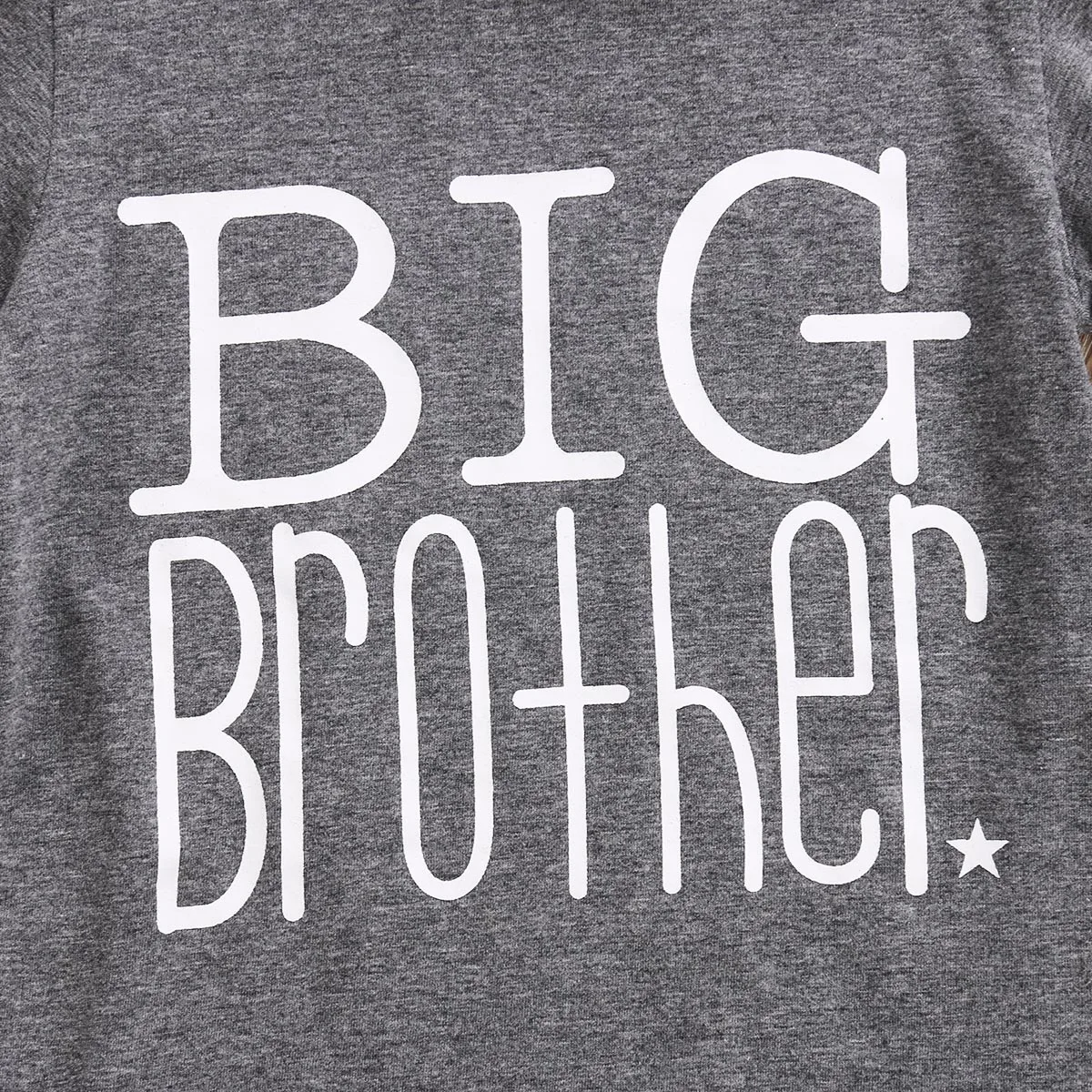 Emmaaby/футболка с надписью «Borther And Sister»; футболка с надписью «Big Brother»; хлопковый боди с короткими рукавами