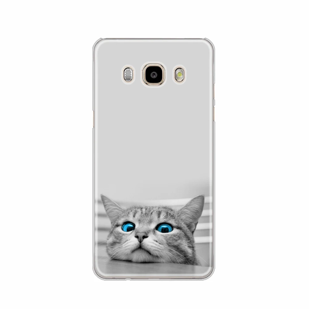HAMEINUO чехол для телефона с изображением кошек и зеленых глаз Samsung Galaxy J1 J2 J3 J5 J7 MINI ACE