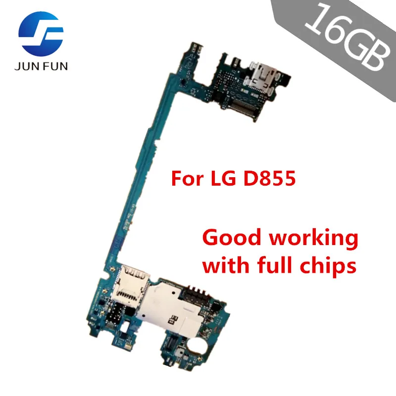 Бренд JUN FUN материнская плата эксклюзивный G3 D855 16 Гб Встроенная память