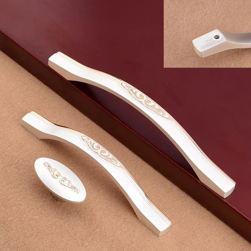 Ручка кухонного шкафа модный современный стиль мебель винтажная дверная ручка