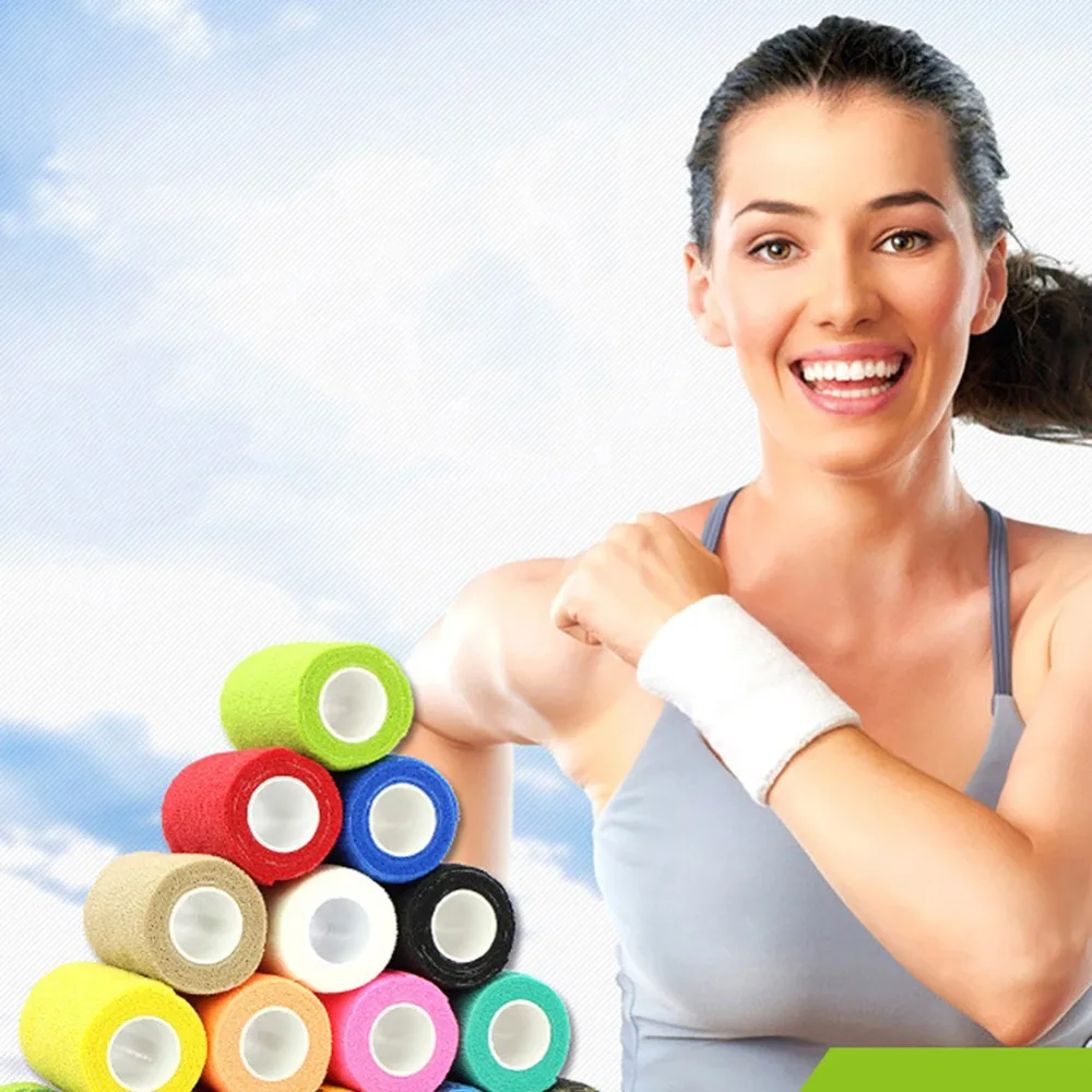 Водонепроницаемая Нетканая спортивная лента Спортивная эластичная