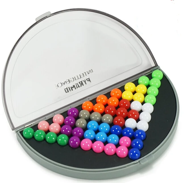 Высокоценный 3D 2D пазл с бусинами логический разум головоломка для детей