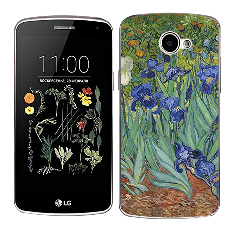Чехол для LG K5 с цветочным рисунком, роскошный мягкий чехол из ТПУ для LG K5 X220 X220DS 5," K 5, чехол для телефона, задняя крышка для LG K5 Funda - Цвет: 08