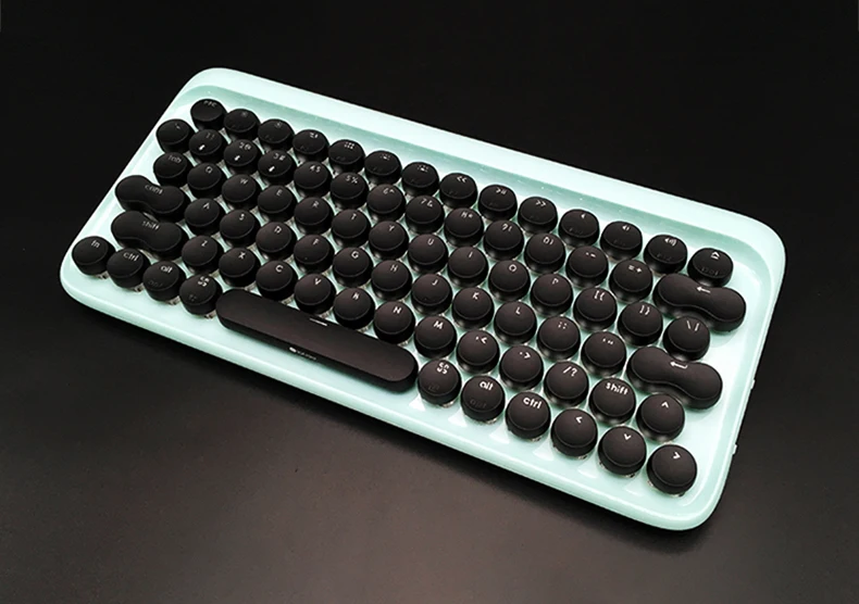 Креативный игровой Мини Портативный dot bluetooth механическая клавиатура Беспроводная для телефона iPad MAC девушка планшет пишущая машинка