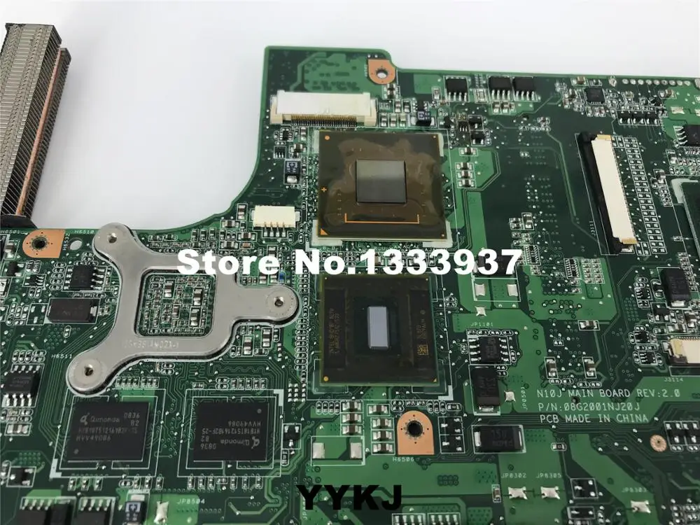 Материнская плата для ноутбука ASUS N10J системная REV 2 0 08G2001NJ20J | Компьютеры и офис