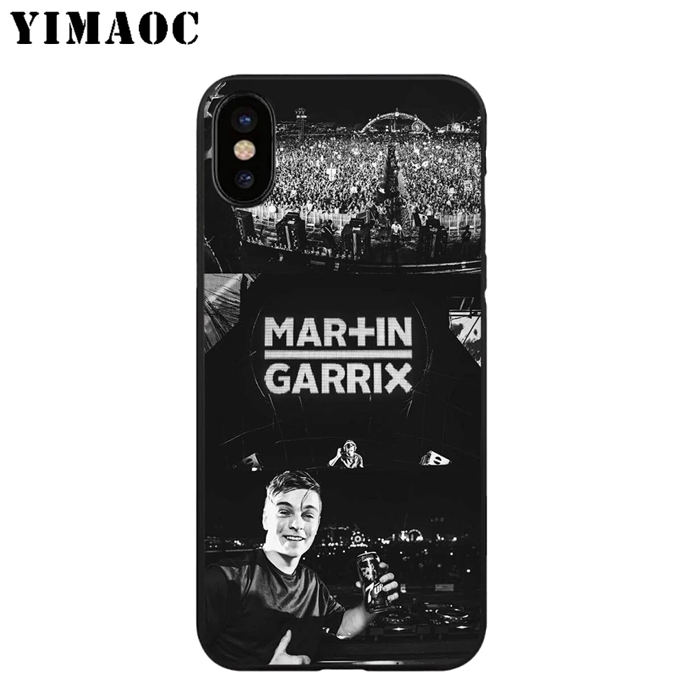 YIMAOC Martin Garrix Мягкий ТПУ Черный силиконовый чехол для iPhone X или 10 8 7 6 6S Plus 5 5S SE Xr Xs Max |